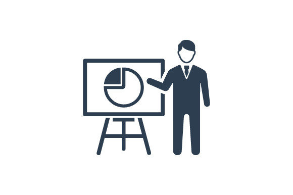 Business Presentation Icon: A Versatile Graphic Design Asset for Local Branding