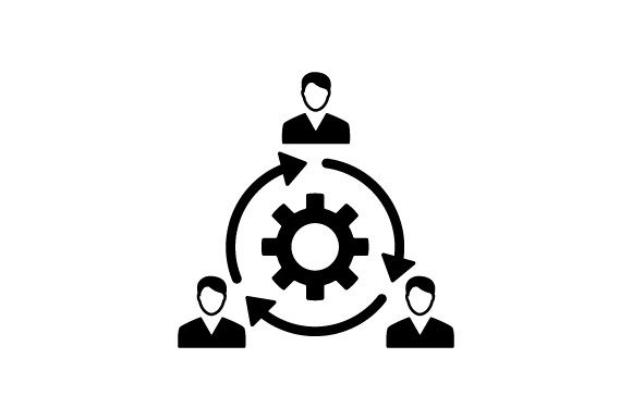 Business Project Management Team Embroidery Design Review