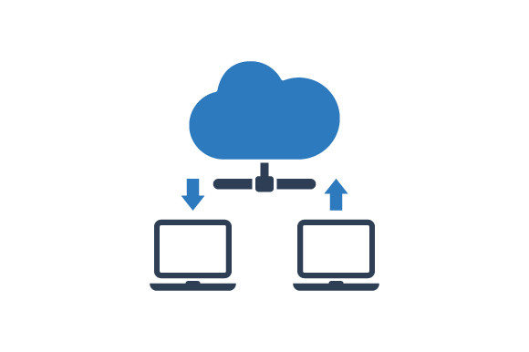 Cloud Share Icon: A Versatile Graphic Design Asset for Modern Branding