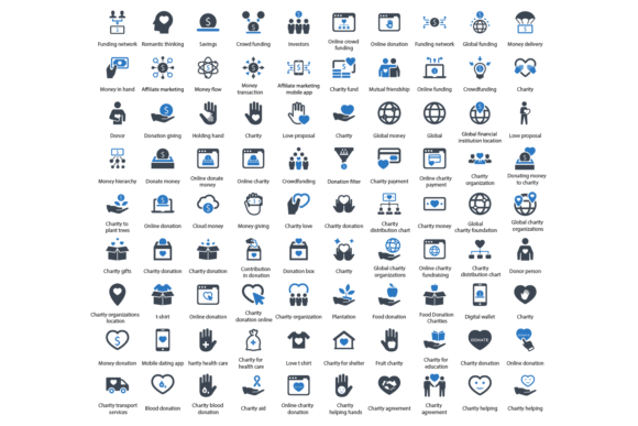 Crowdfunding and Donation Icons: A Design Asset That Elevates Brand Messaging
