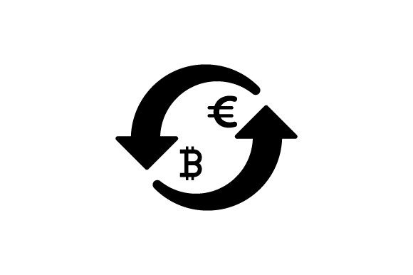 Currency Exchange Icon: A Graphic Asset for Local Business Branding