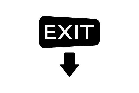 Emergency Exit Sign Icon Review for Real Embroidery Projects
