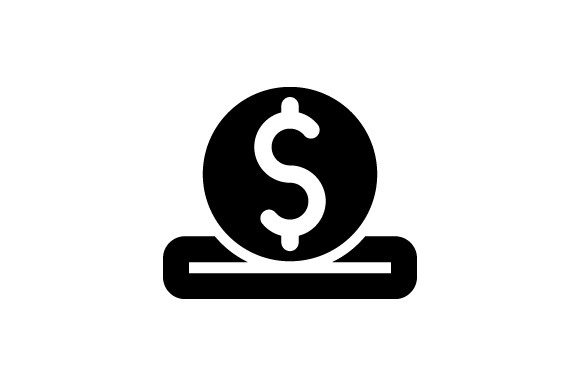 Money Saving Icon for Crafters: A Versatile Graphic Design Asset