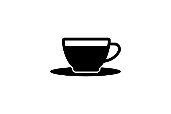 Tea Break Icon: A Versatile Graphic Design Asset for Crafters and Small Businesses