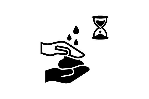 Washing Hands Icon: A Versatile Graphic Design Asset for Modern Branding